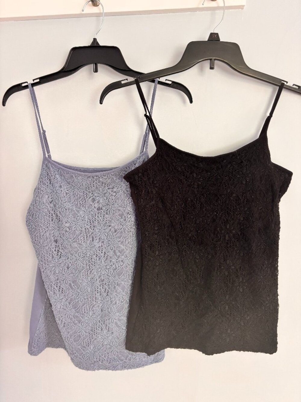 2 Ann Taylor layering lace tanks